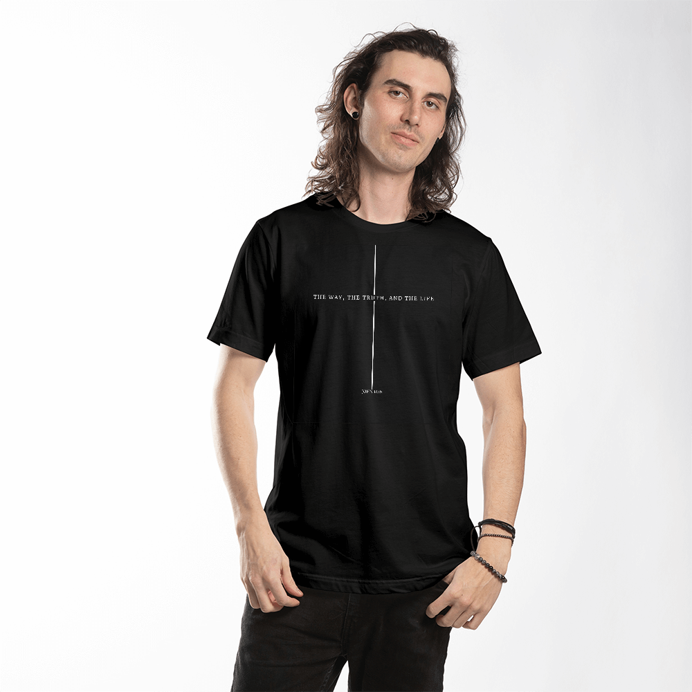 John 14:6 Christian T-Shirt – The Way, The Truth, The Life Tee