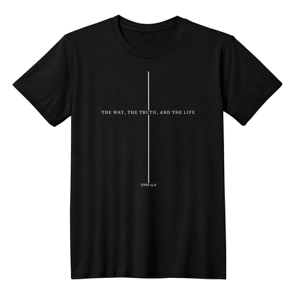 John 14:6 Christian T-Shirt – The Way, The Truth, The Life Tee