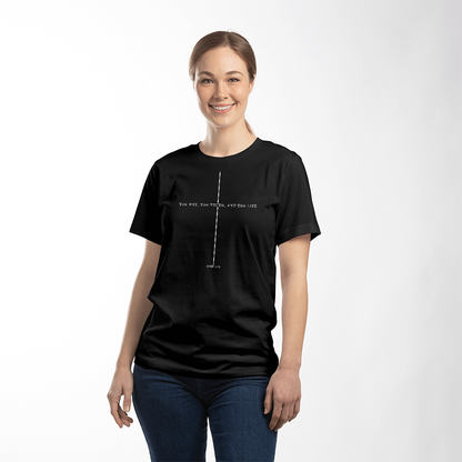 John 14:6 Christian T-Shirt – The Way, The Truth, The Life Tee